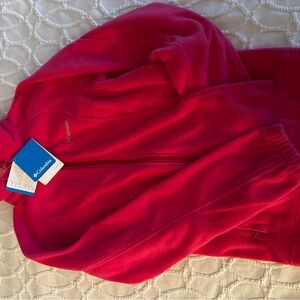 Columbia Women's Fleece Jacket - Bright Pink
